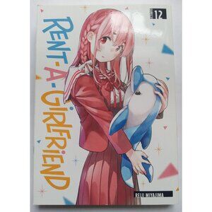 Rent-A-Girlfriend Vol. 12 Manga Comic Book by Reiji Miyajima (VG+) English